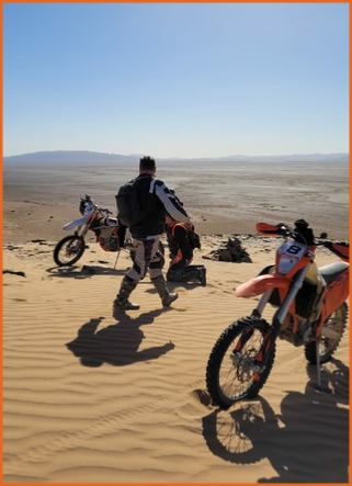 Morocco Assistance For Motorcycle Tours in Merzouga Desert