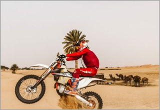 2-Day Merzouga Desert Moto Biking Tour from Merzouga
