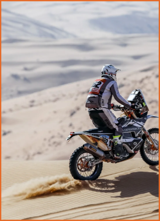 Rally Dakar ALI OUKERBOUCH - KTM Dakar Rally raid event Saudi Arabia