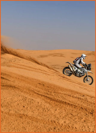 Rally Dakar ALI OUKERBOUCH - KTM Dakar Rally raid event Saudi Arabia