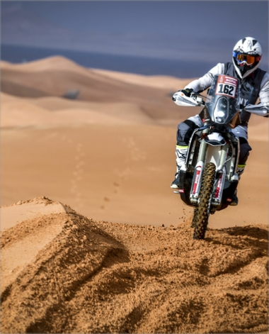 Rally Dakar ALI OUKERBOUCH - KTM Dakar Rally raid event Saudi Arabia