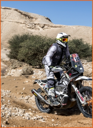 Rally Dakar ALI OUKERBOUCH - KTM Dakar Rally raid event Saudi Arabia