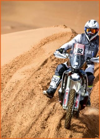 Rally Dakar ALI OUKERBOUCH - KTM Dakar Rally raid event Saudi Arabia